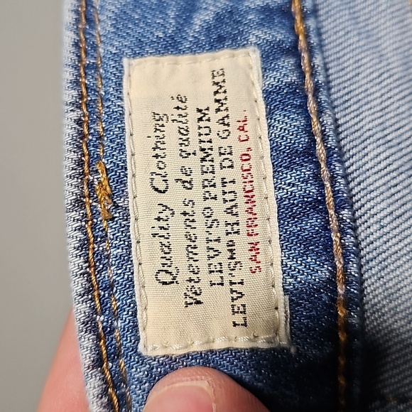 Levi's 512 32x32 distressed style skinny jeans - Picture 7 of 8